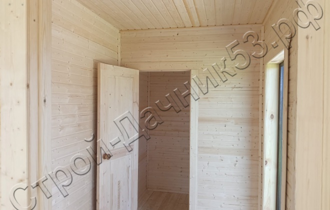 4 Каркасно-щитовой дом Д-28, 6х9м, 54 М², Московская область, Солнечногорский район, СНТ Прогресс-96 (14)